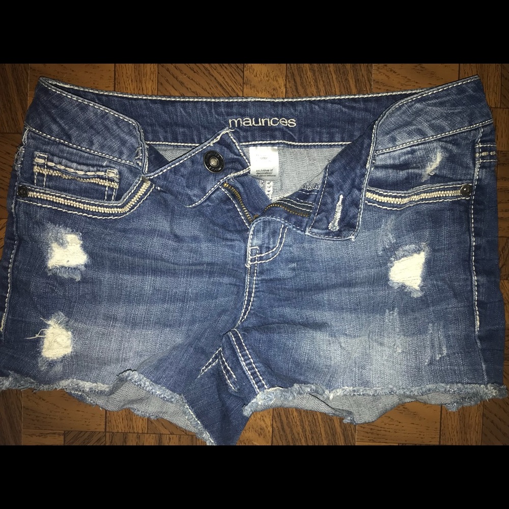 Maurice’s jean shorts
